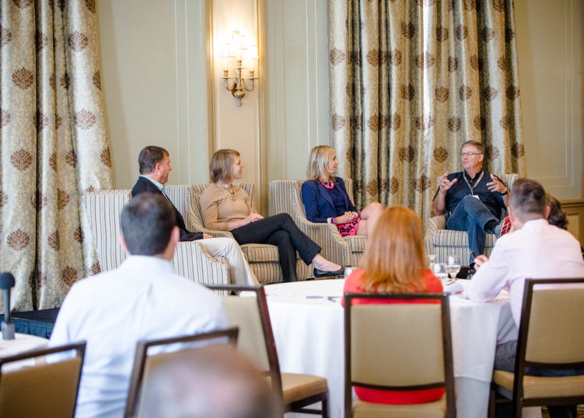 One of the break-out panel discussions. Photo courtesy Sunbrella® One of the break-out panel discussions. Photo courtesy Sunbrella®