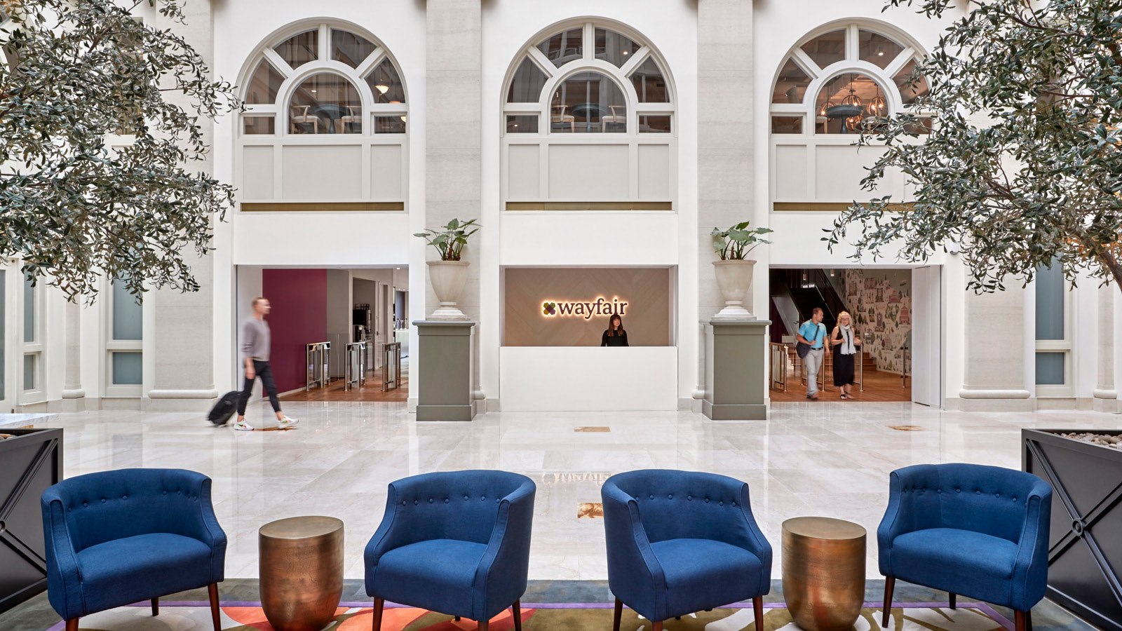Wayfair Headquarters Reception