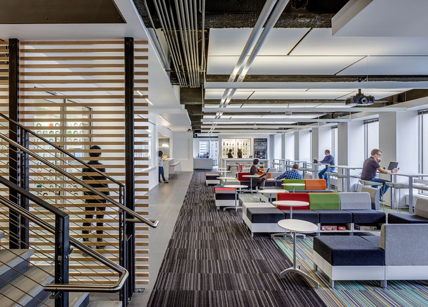 Whitepages in Seattle by IA Interior Architects, completed in 2014. Photo by Sherman Takata.