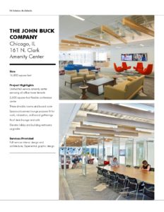 The John Buck Company 161 N Clark Ia Interior Architects