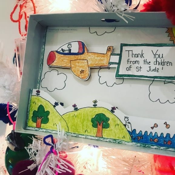 Artwork by the patients at St. Jude's
