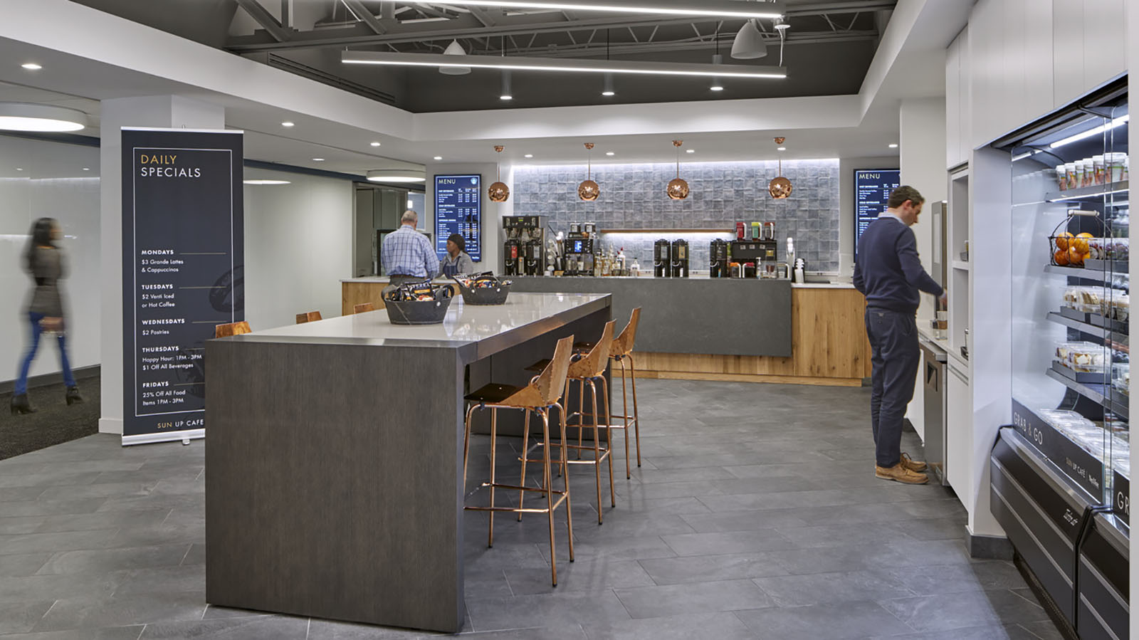 Sun Life Financial huddle area