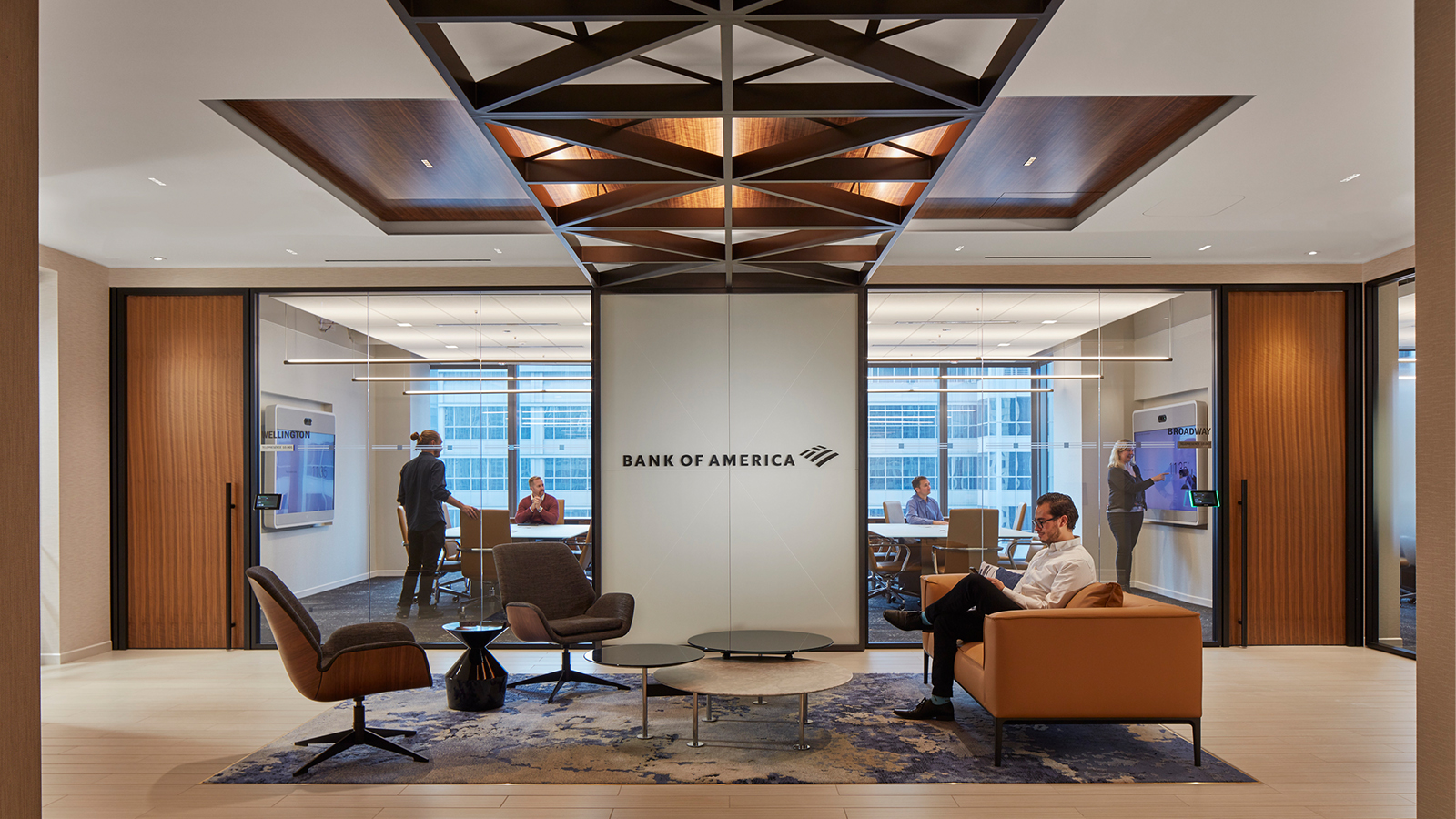 Bank Of America Chicago Headquarters IA Interior Architects