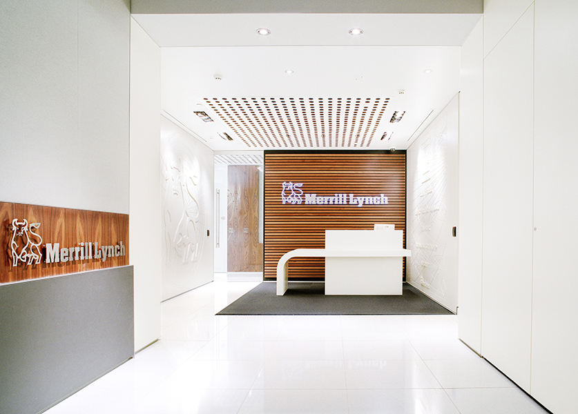 Merrill Lynch in Sydney, Australia, 1990s. Photo © IA Interior Architects.