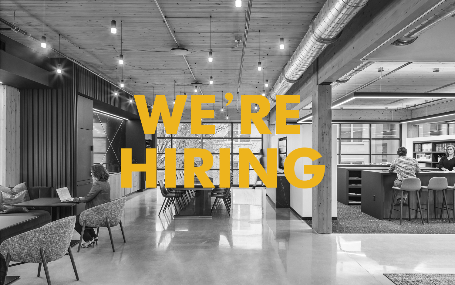 We're Hiring