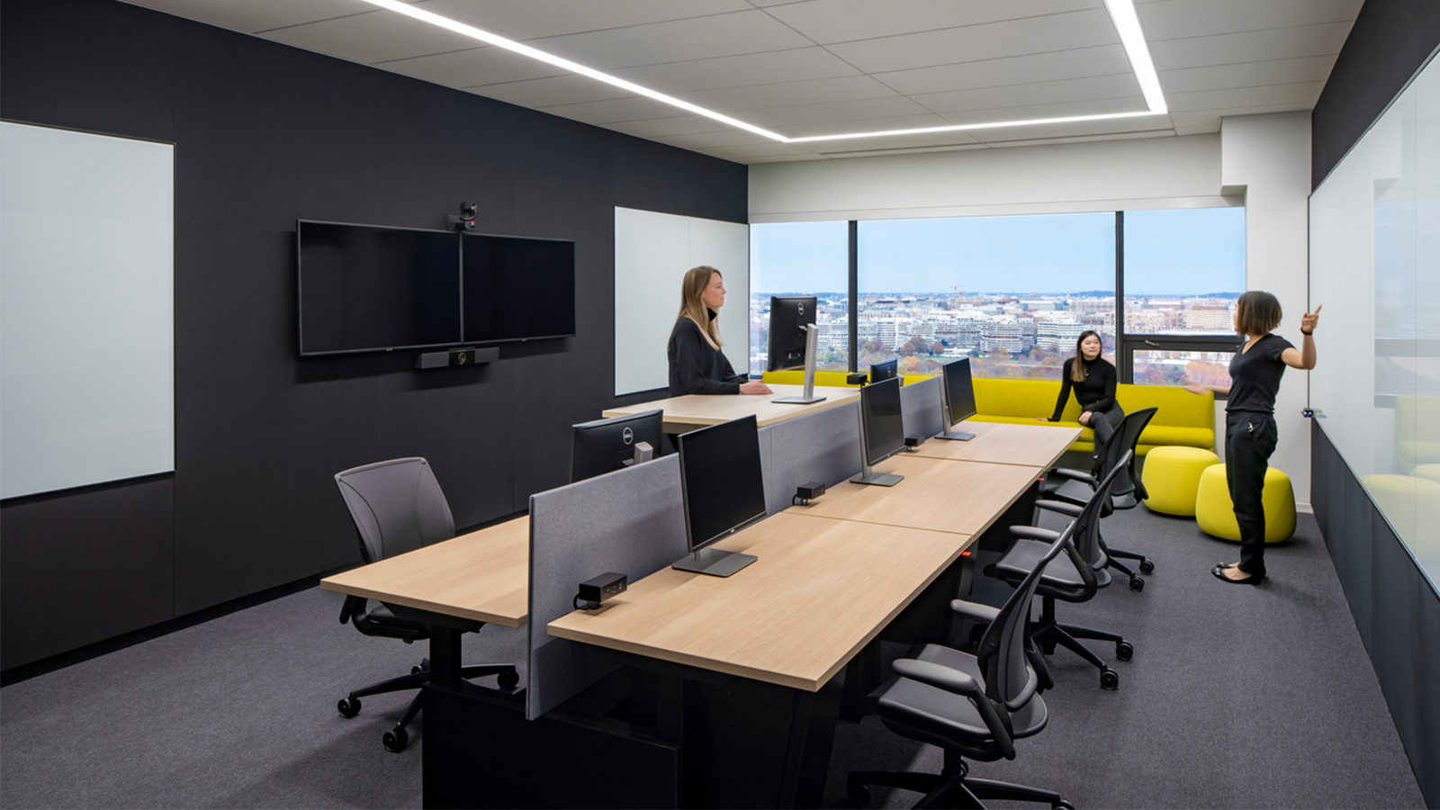Yext's offices feature many spaces for collaboration.