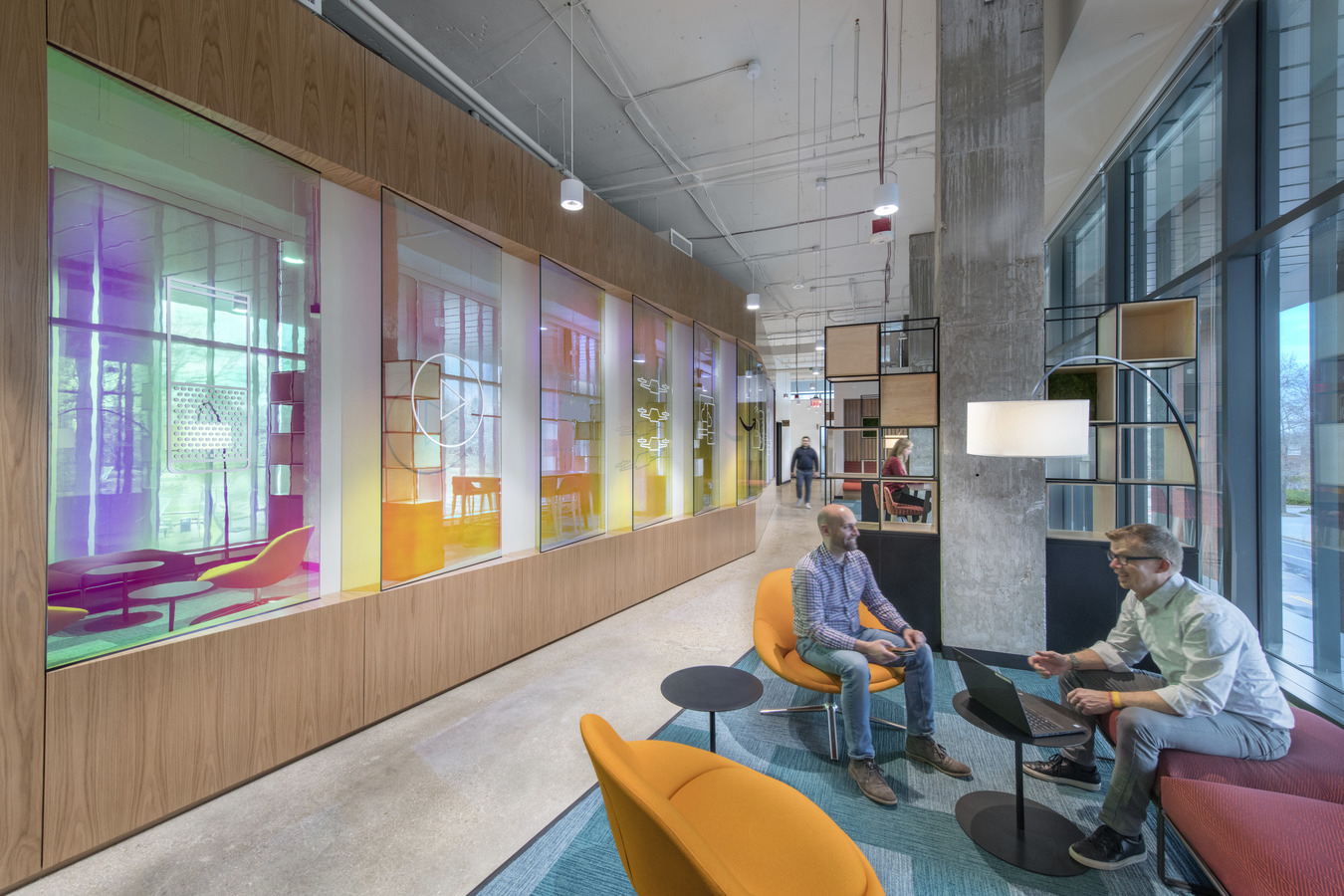 Exterior window line of Crystal City workplace