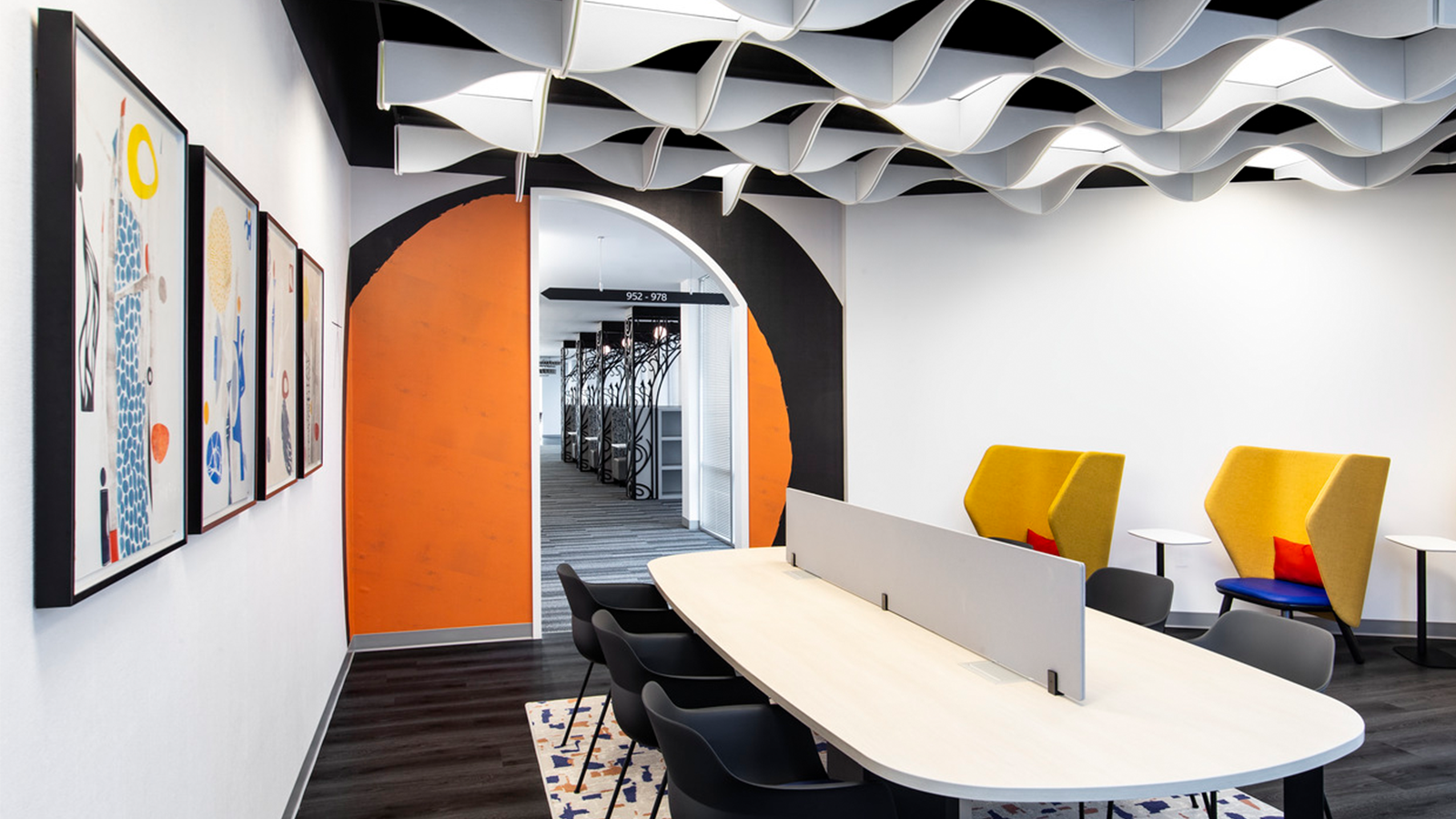 A conference room inspired by Barcelona