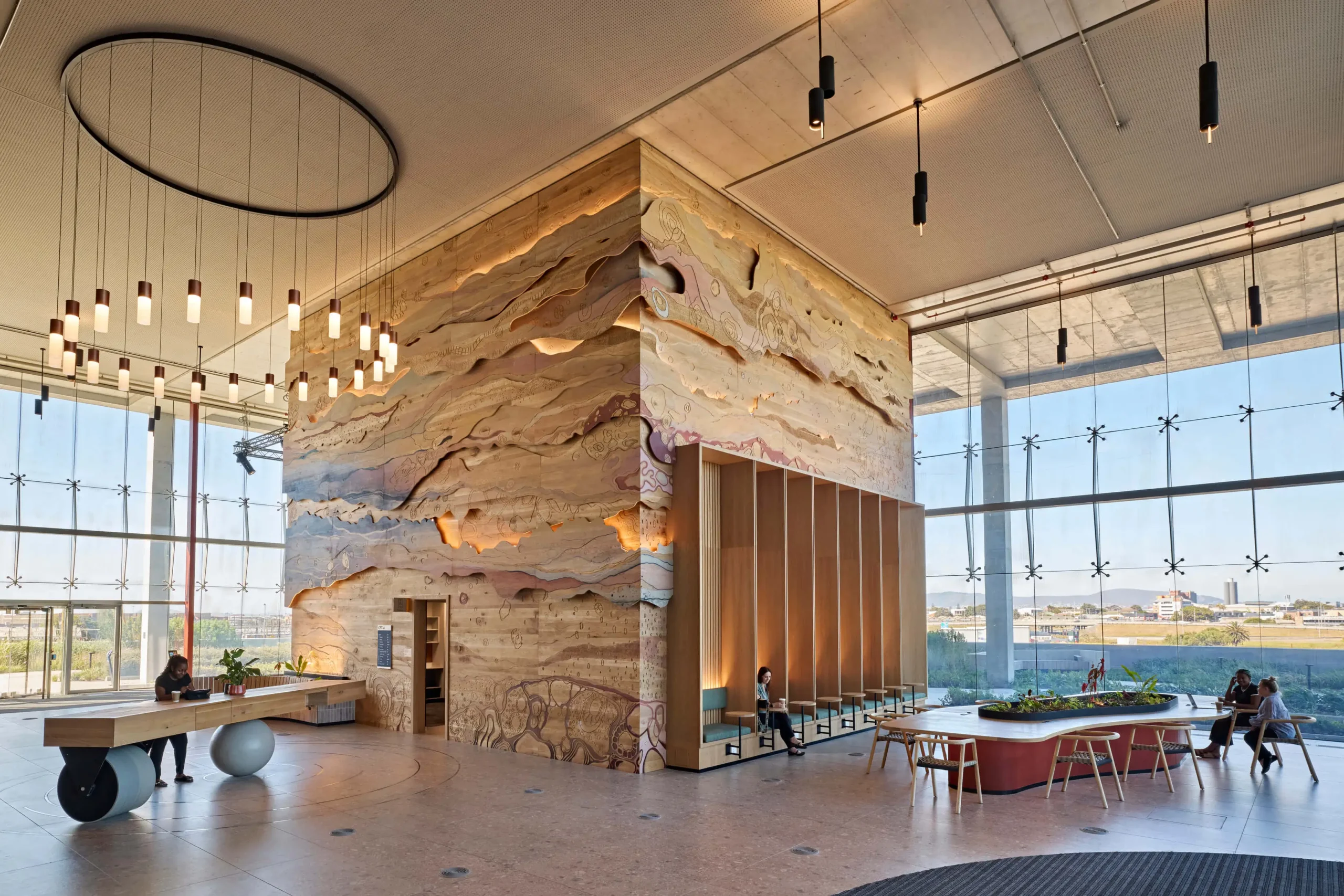 Confidential client reception, South Africa