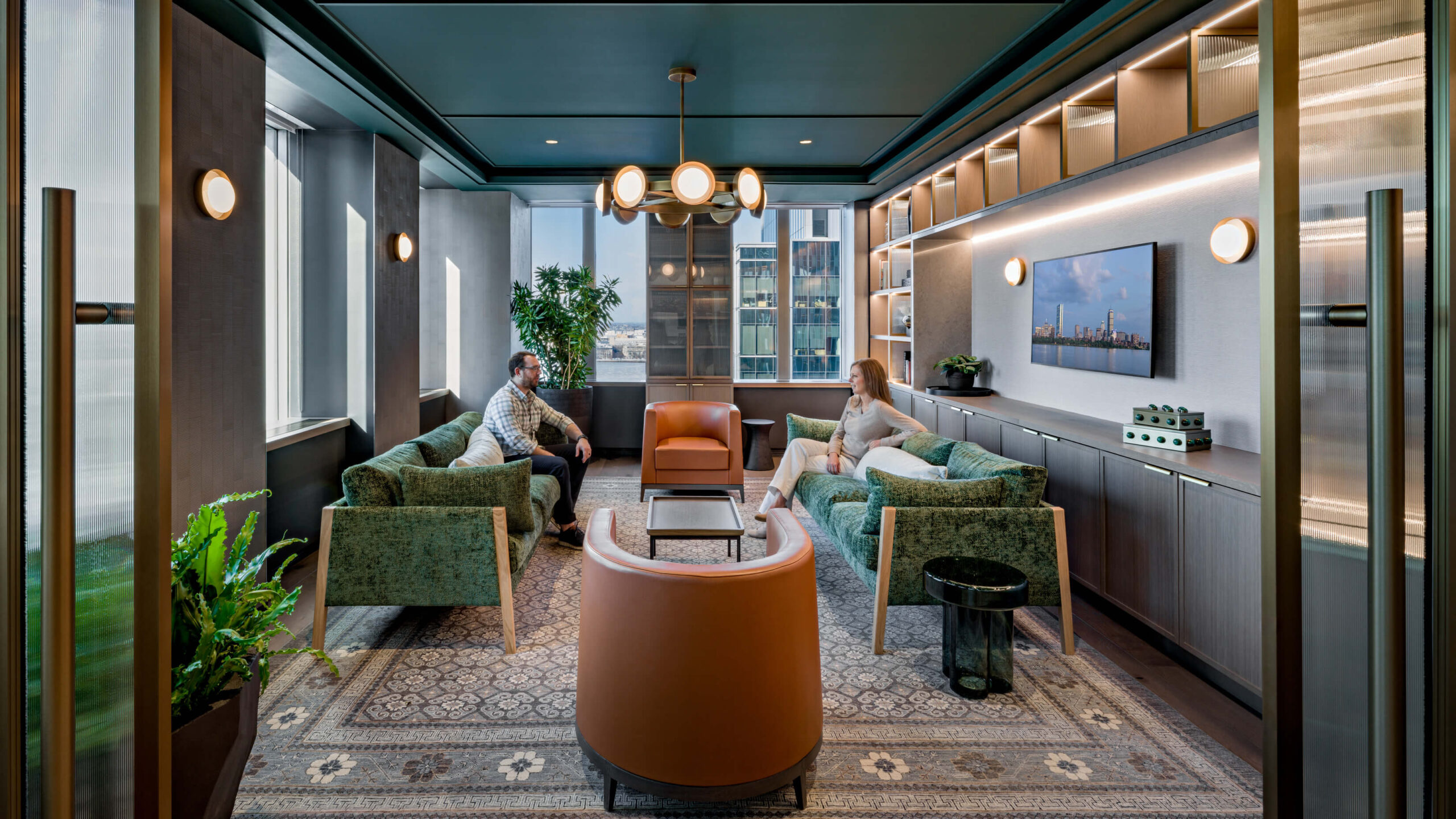 Boston Properties lounge seating, Boston, MA