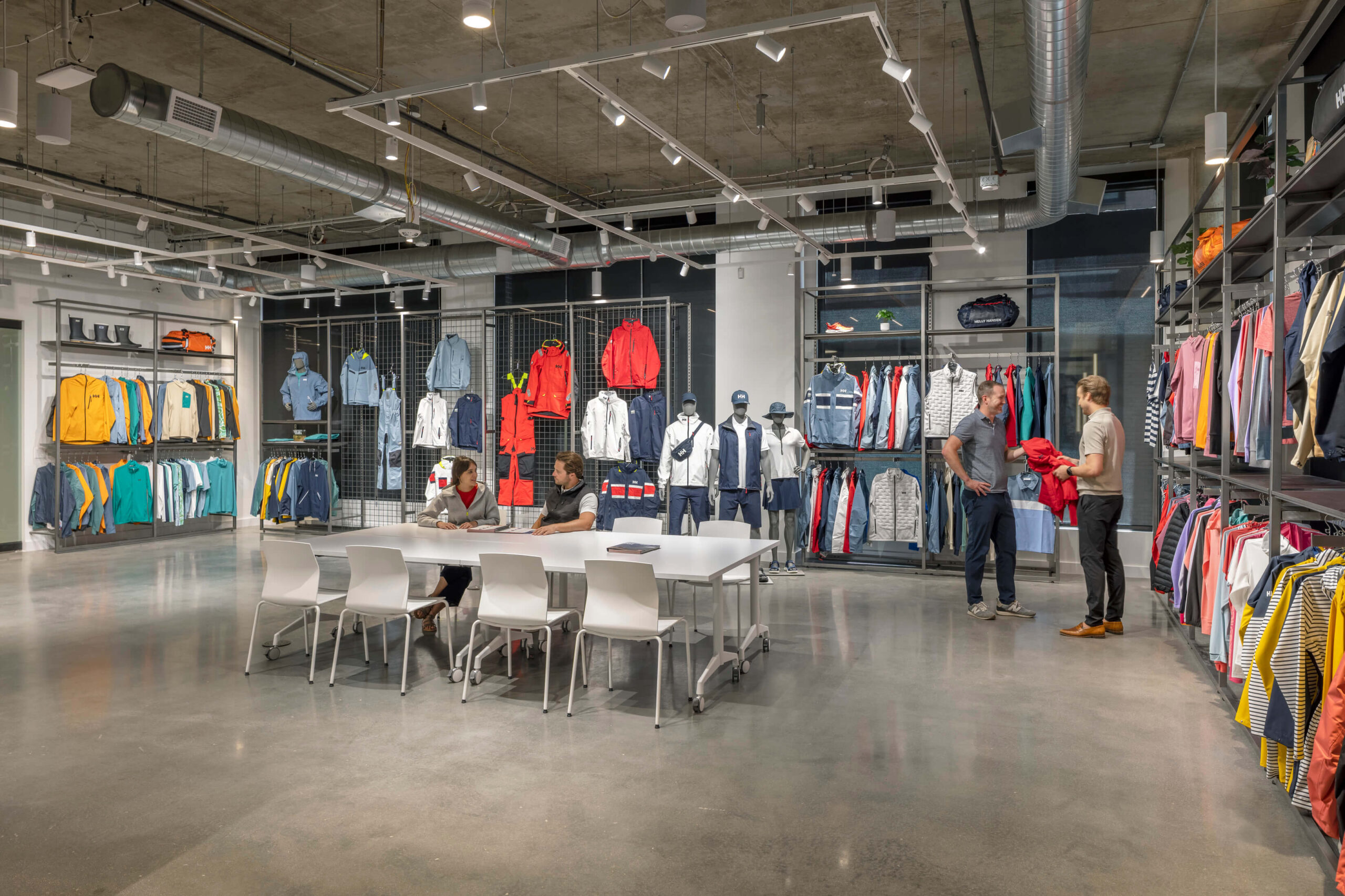 Helly Hansen headquarters showroom, Denver