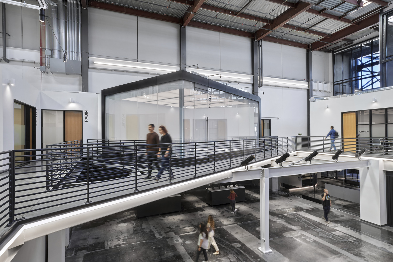 Confidential defense technology client campus, Costa Mesa
