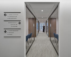 FINRA_DC_ Circulation Corridor and Wayfinding