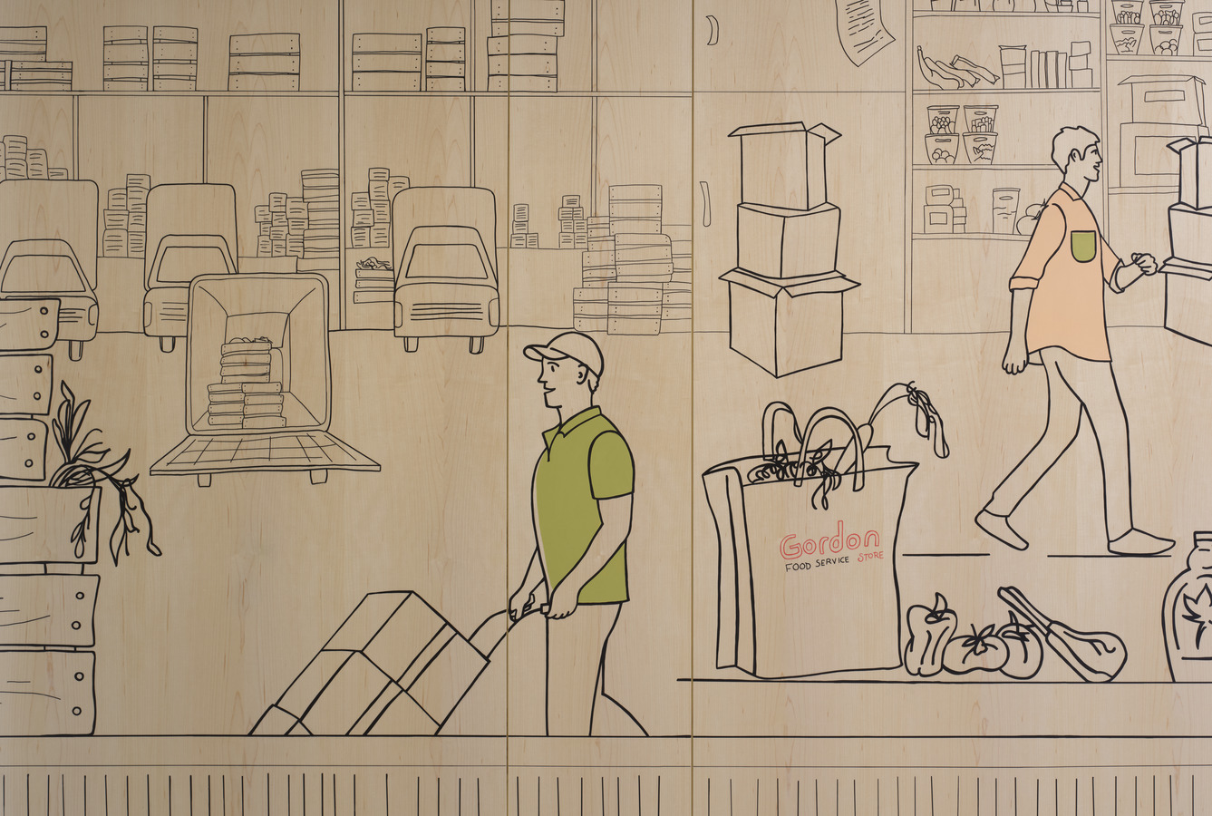Relish Works Chicago Mural Detail