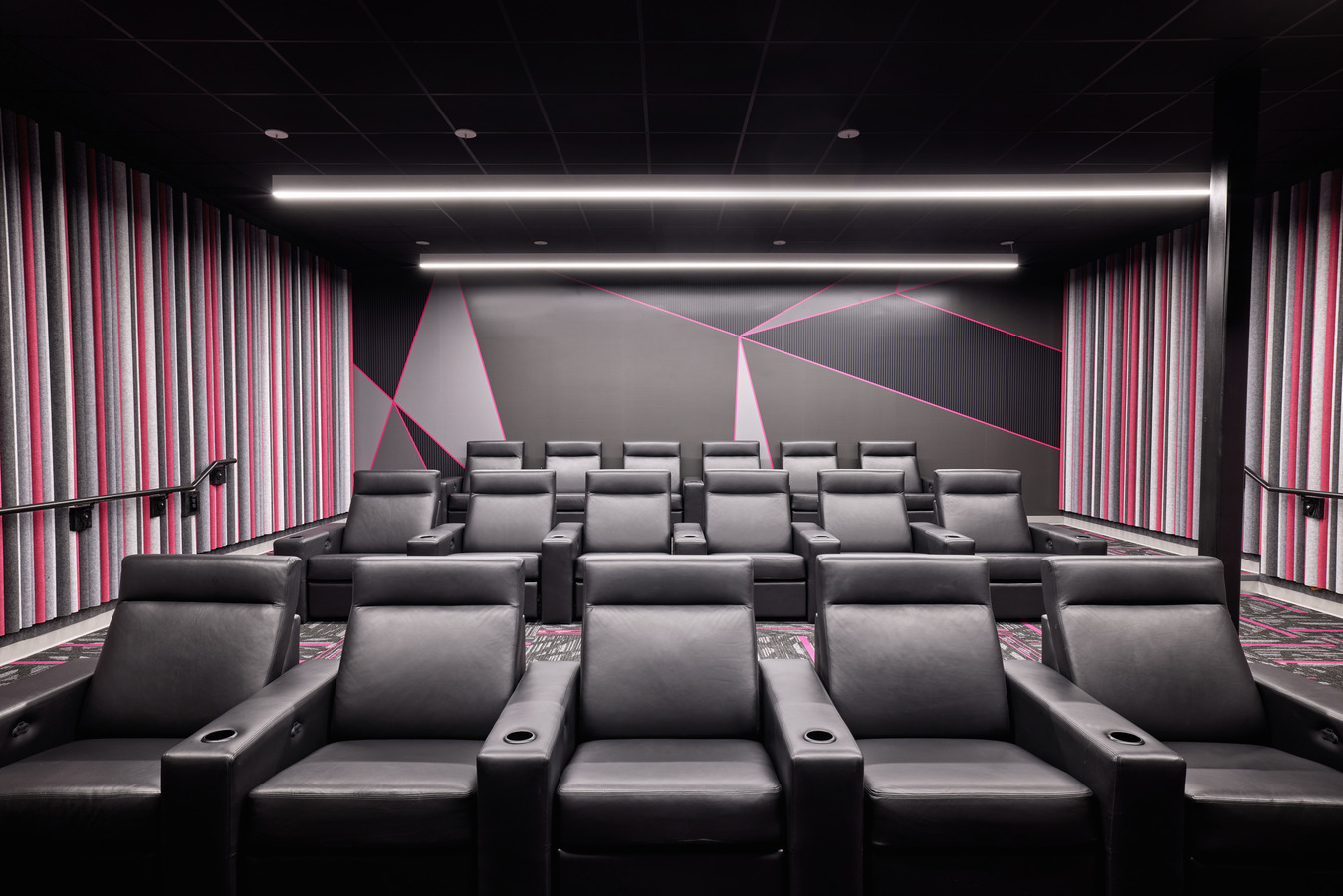 Teleccomunications Company Call Center Movie Room