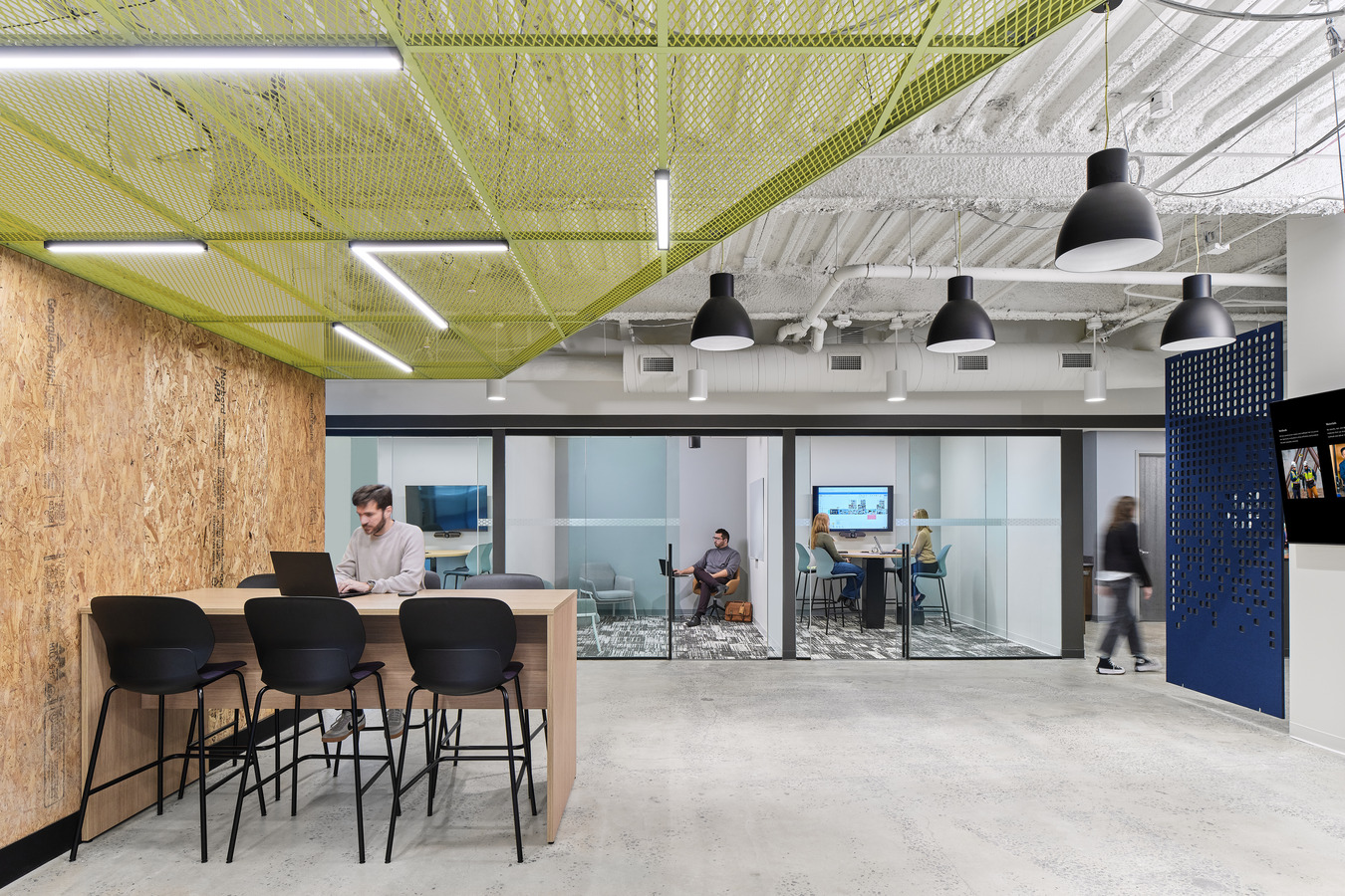 HITT Contracting_Office Expansion_Raleigh_Focus Rooms